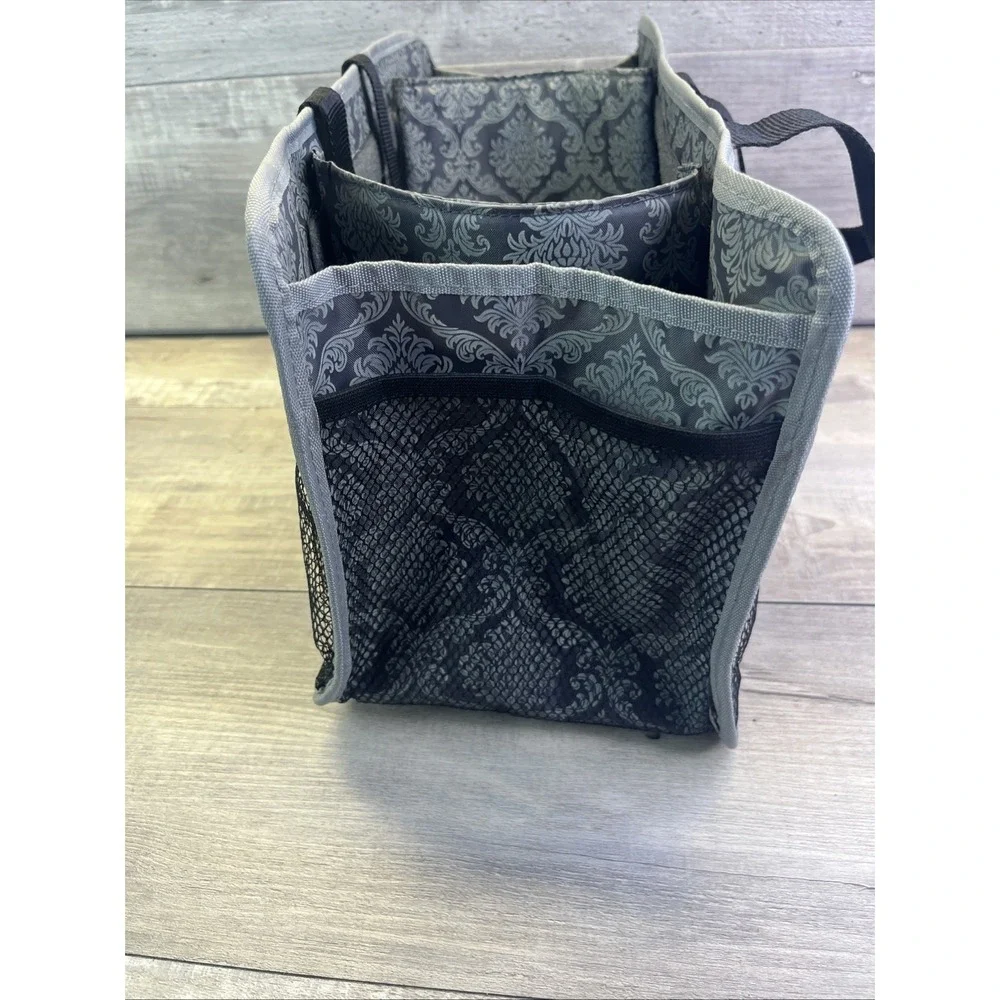 Mary Kay Grey Black Travel Bag Cosmetic Organizer Insert
